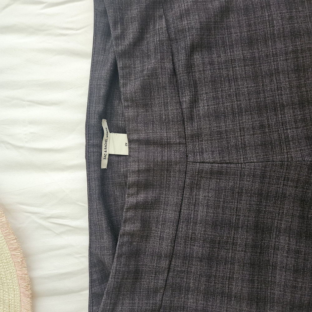 Zac & Rachel Dark Gray Women's Pants - Picture 3 of 6